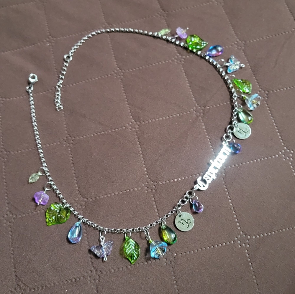 ♑️CUSTOM-Capricorn Charm Necklace♑️